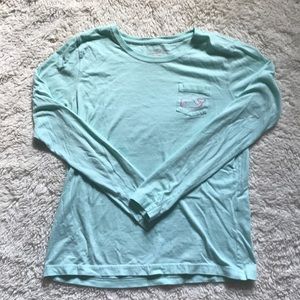 Mint and Pink Women's M Vineyard Vines top